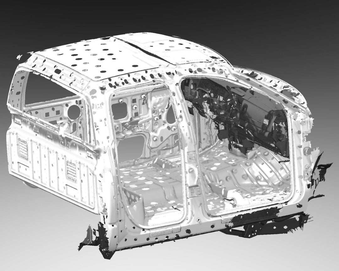 3D Scan: 3G Ram 2500 Crew Cab Scans & Interior Roll Cage