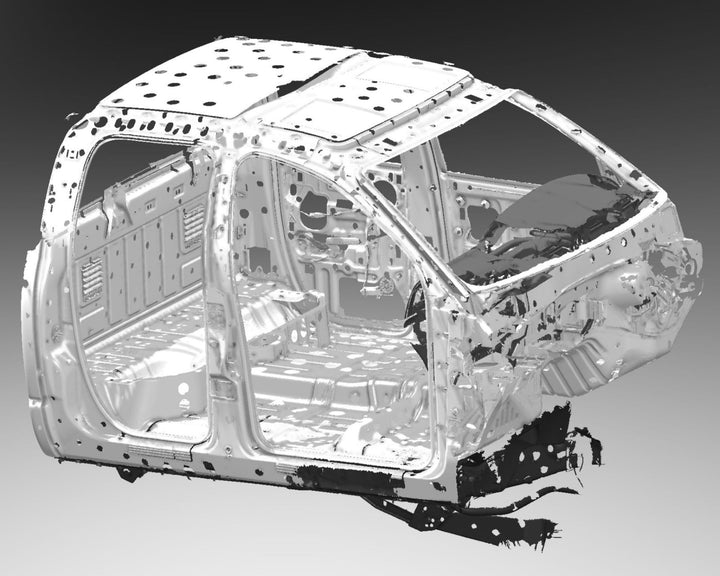 3D Scan: 3G Ram 2500 Crew Cab Scans & Interior Roll Cage