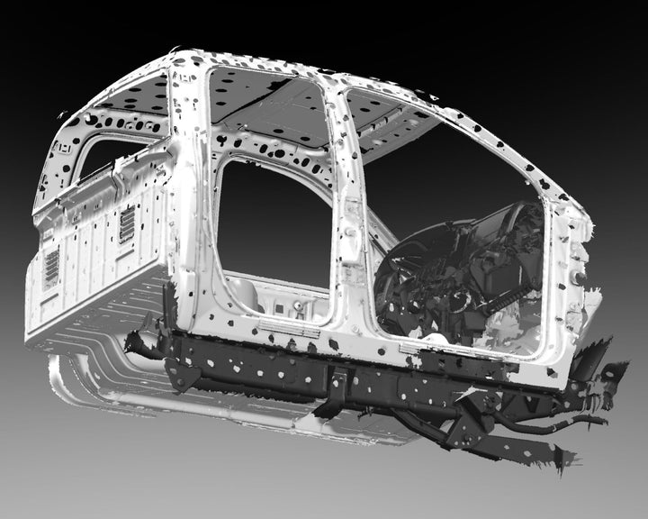 3D Scan: 3G Ram 2500 Crew Cab Scans & Interior Roll Cage