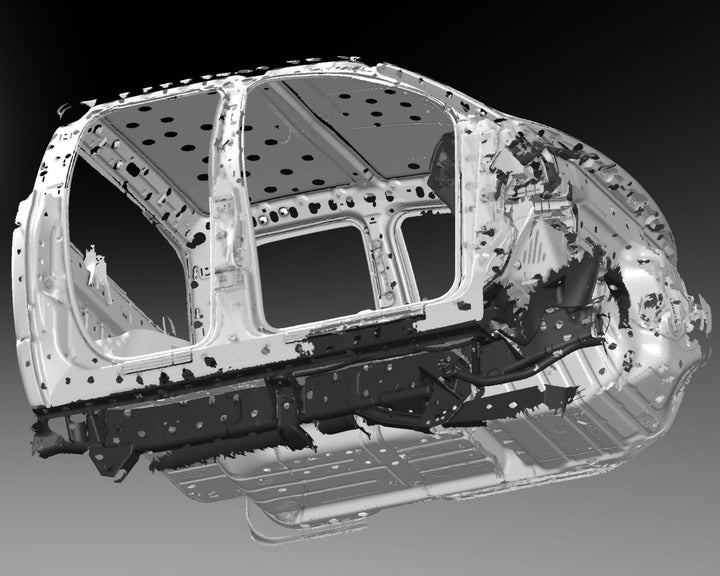 3D Scan: 3G Ram 2500 Crew Cab Scans & Interior Roll Cage