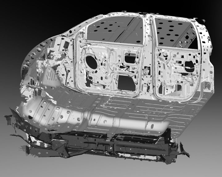 3D Scan: 3G Ram 2500 Crew Cab Scans & Interior Roll Cage