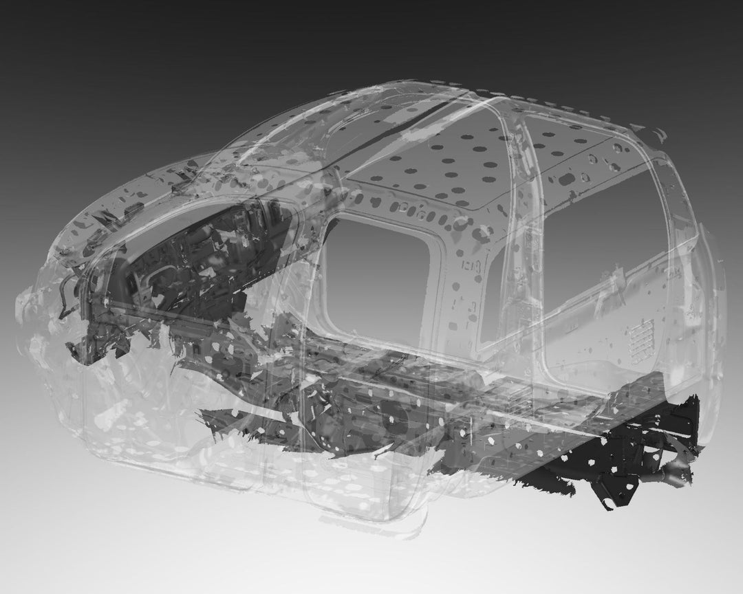 3D Scan: 3G Ram 2500 Crew Cab Scans & Interior Roll Cage