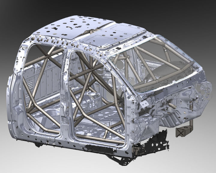 3D Scan: 3G Ram 2500 Crew Cab Scans & Interior Roll Cage