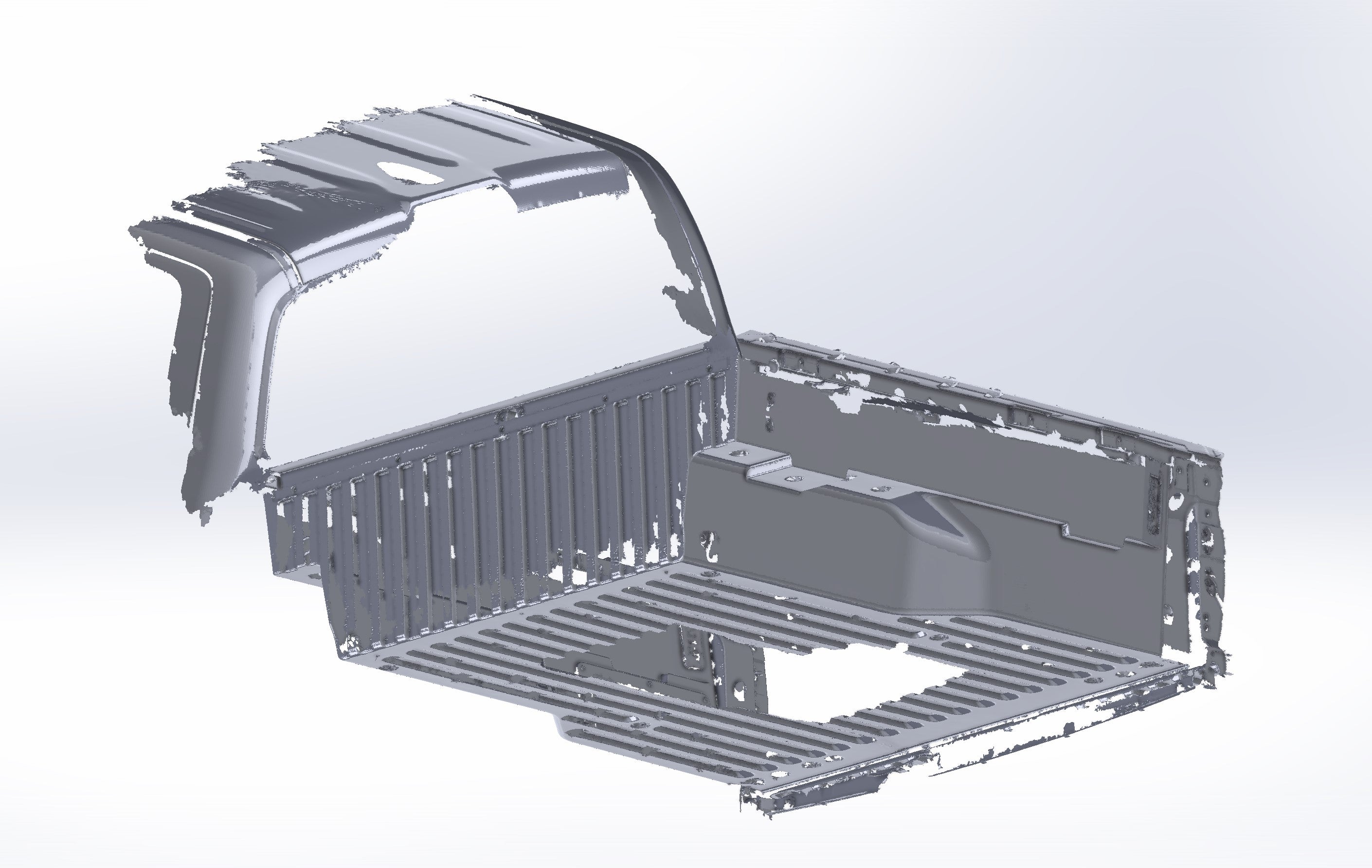 3D Scan: 2016-2023 Toyota Tacoma Bed (TRD Off-Road) – Revv Engineering