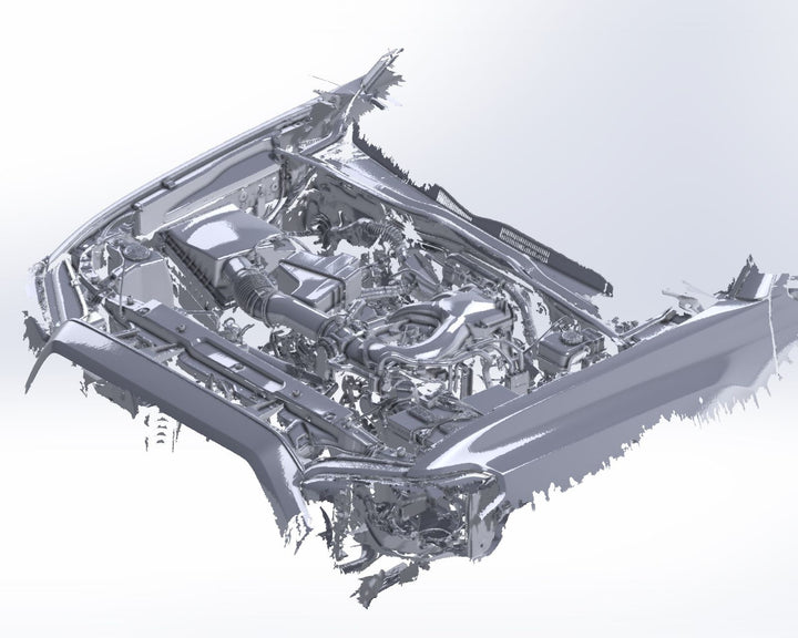3D Scan: 2016-2023 Toyota Tacoma Engine Bay