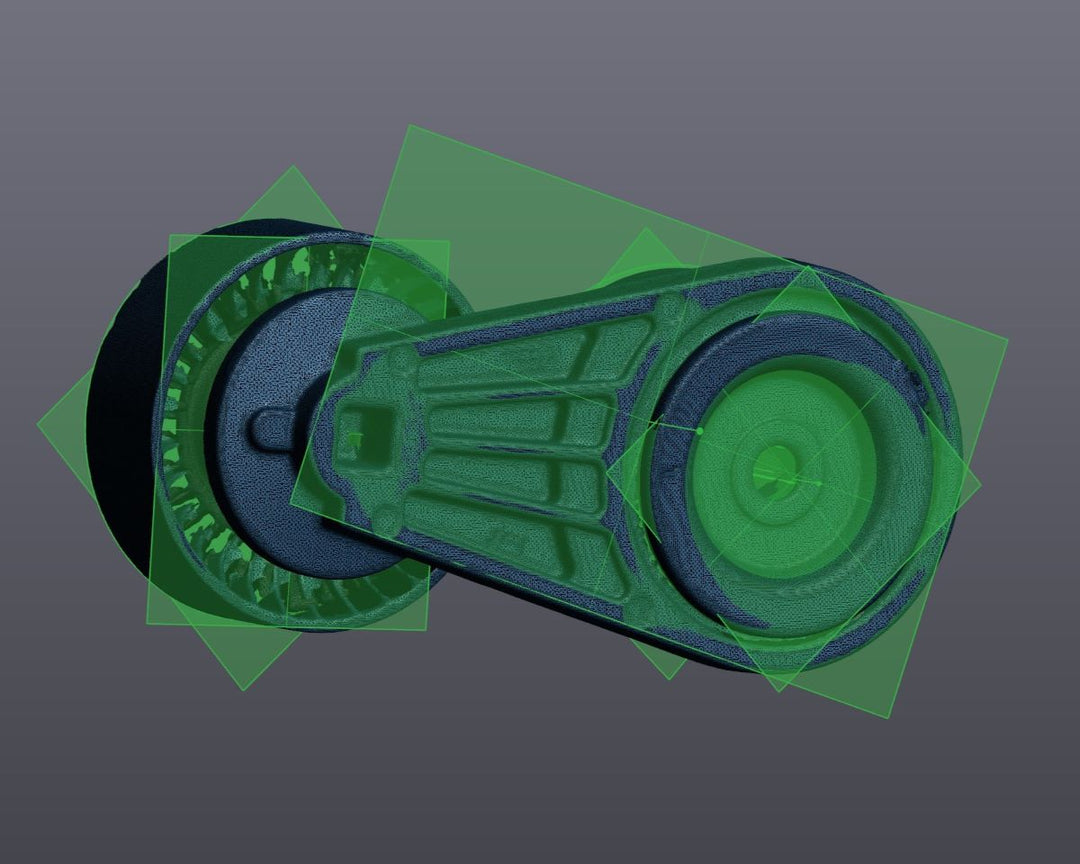 3D Scan: AC DELCO BELT TENSIONER (PN: 38164)