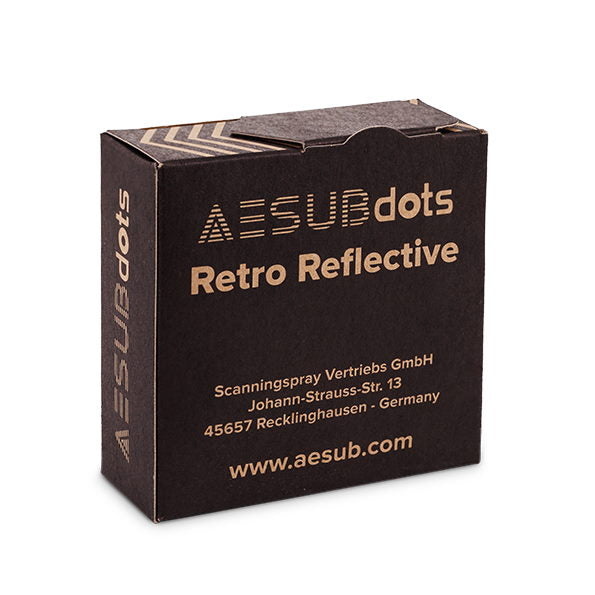 AESUB 6mm 3D Scanning Targets (3000 Count)