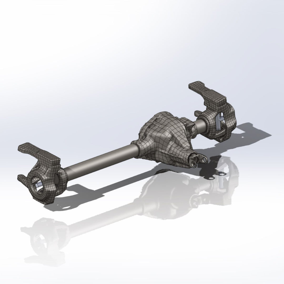 3D Scan: Dodge Dana 60 Front Axle with Artec Industries Truss