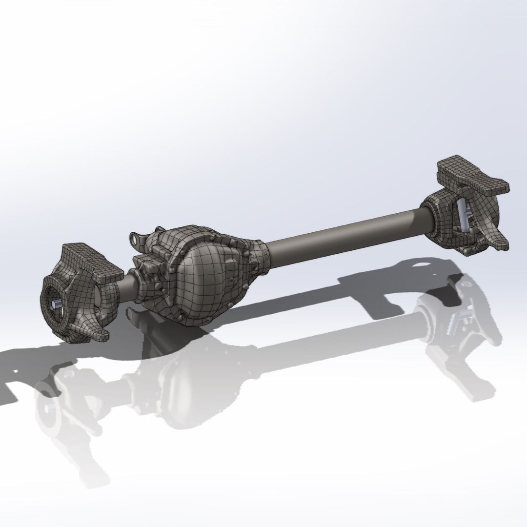 3D Scan: Dodge Dana 60 Front Axle with Artec Industries Truss