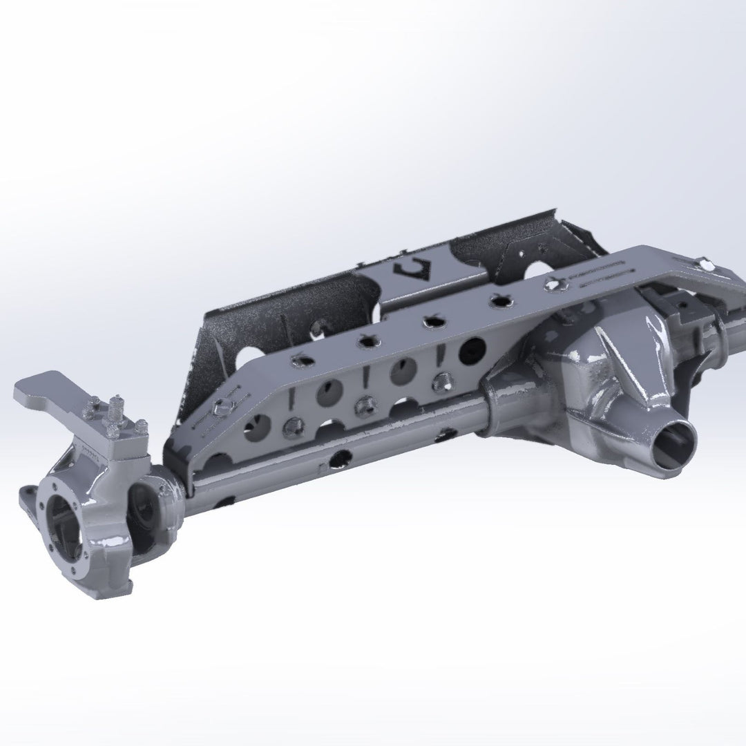 3D Scan: Dodge Dana 60 Front Axle with Artec Industries Truss