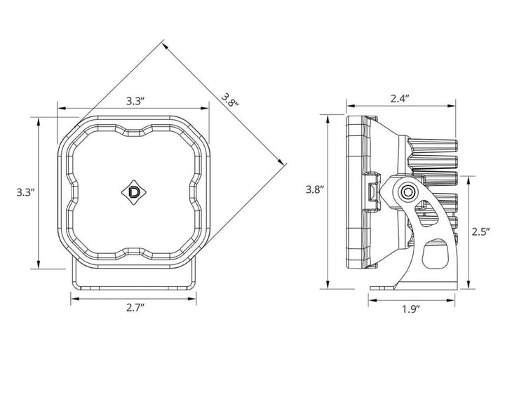SS3 3" LED Pod (SPORT)