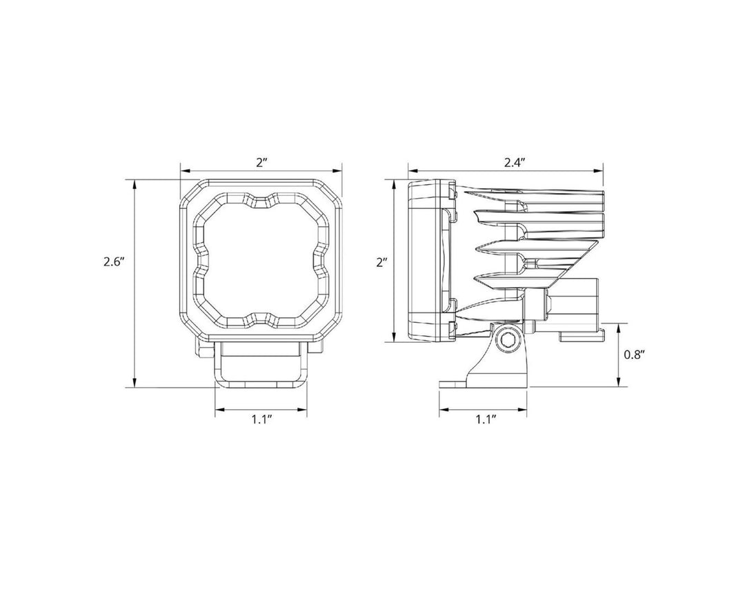 SSC1 LED Pod (SPORT) - Pair