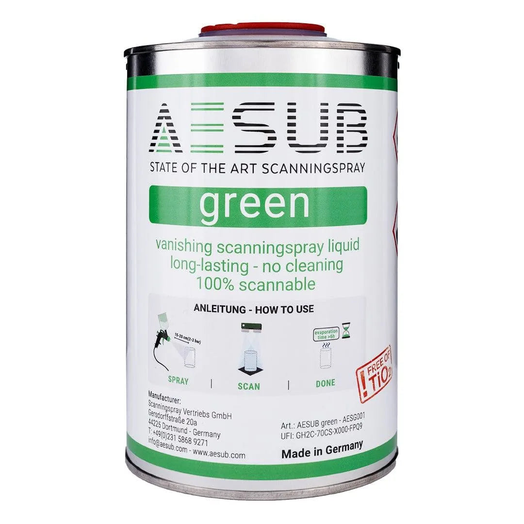 AESUB Green 3D Scanning Spray
