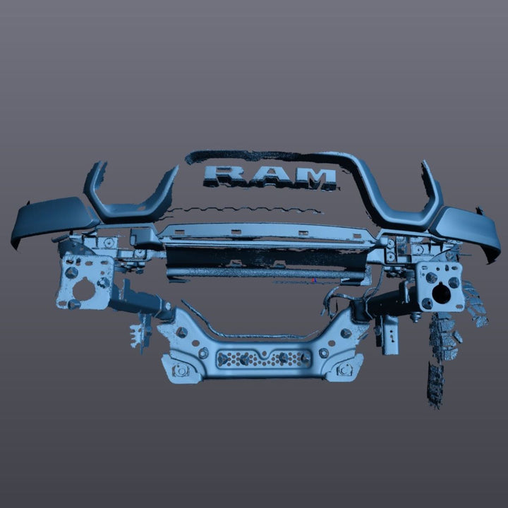 3D Scan: 2023 Dodge Rebel 1500 Front Bumper