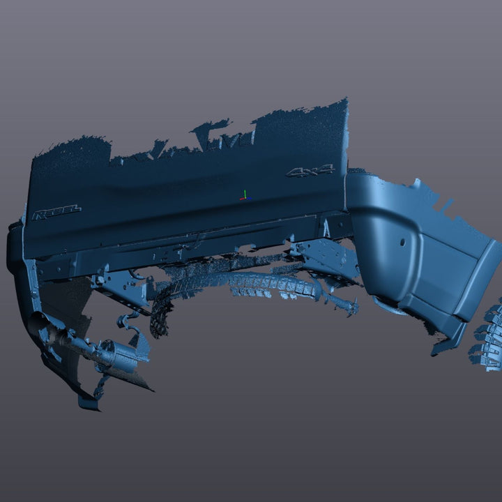 3D Scan: 2023 Dodge Rebel 1500 Rear Bumper