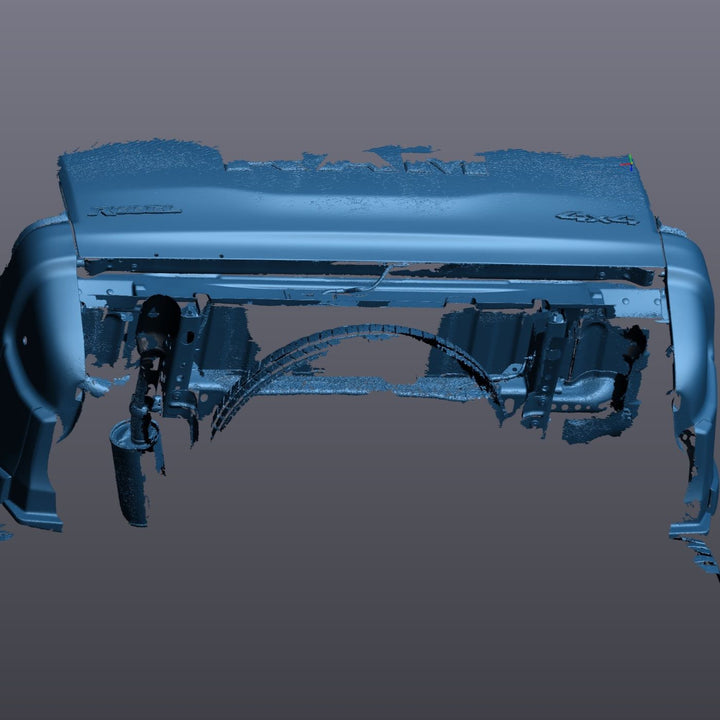 3D Scan: 2023 Dodge Rebel 1500 Rear Bumper